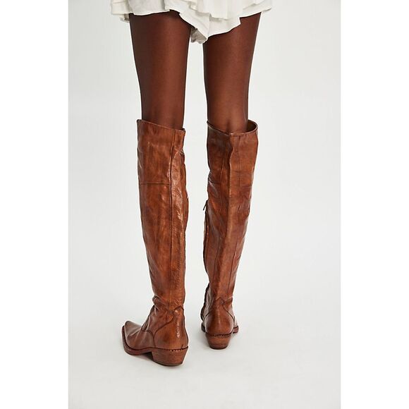 Free People Maggie Over-the-Knee Tailored Boots - Picture 5 of 15